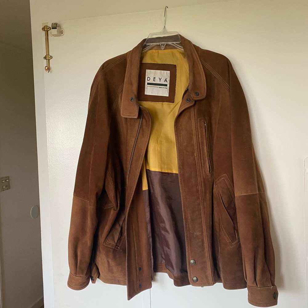 Suede Men's Jacket
